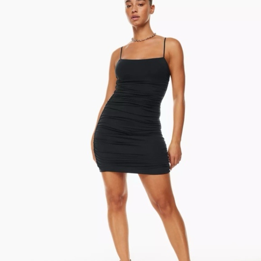 Aritzia Babaton Contour Ruched Cami Mini Dress XS